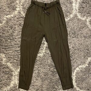 H&M Khaki Green Casual Pants